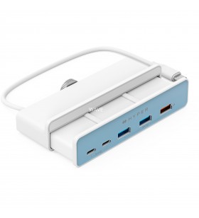 Hyper HyperDrive 5-în-1 USB-C Hub pentru iMac USB Hub (Alb)
