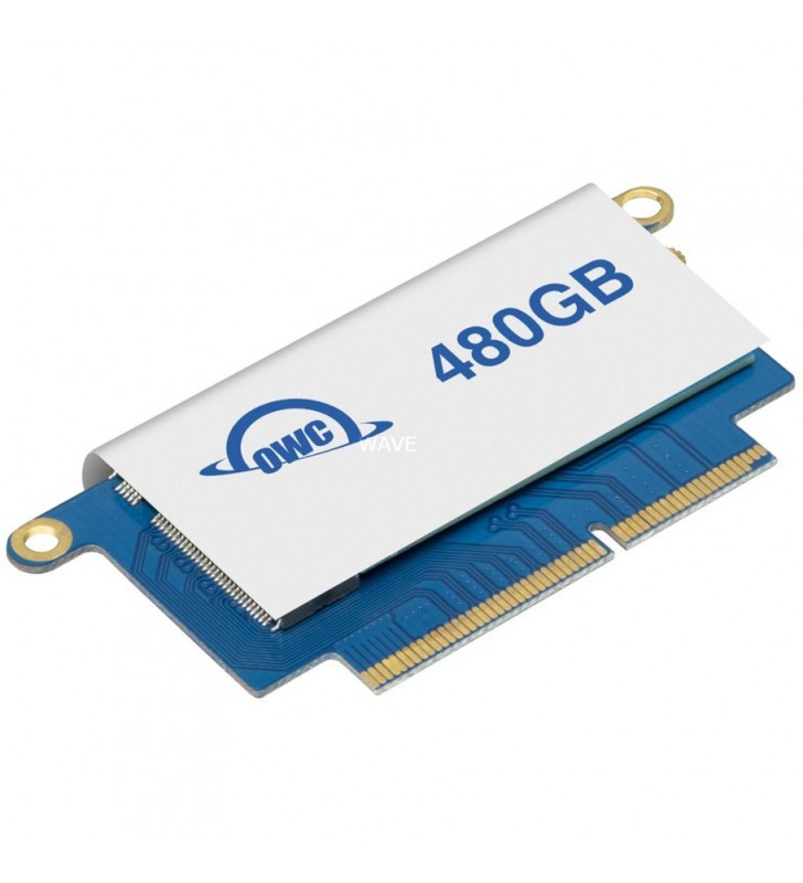Kit de upgrade OWC Aura Pro NT 480GB, SSD (PCIe 3.1 x4, NVMe 1.3, lamă personalizată)