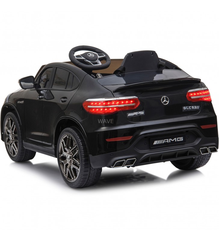 Jamara Ride-on Mercedes-Benz AMG GLC 63 S Coupé, vehicul pentru copii (negru, 12V)