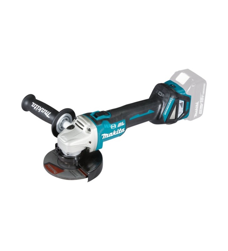 Makita cordless angle grinder DGA513Z, 18 volts (blue/black, without battery and charger)