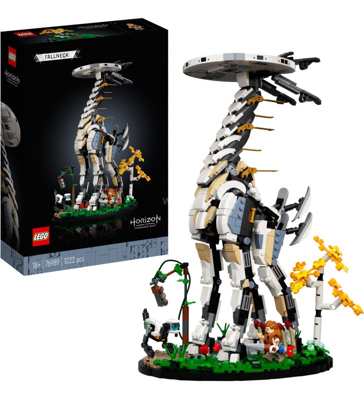 LEGO 76989 Horizon Forbidden West Jucărie de construcție cu gât lung (Include minifigurina Aloy și figurina Guardian)