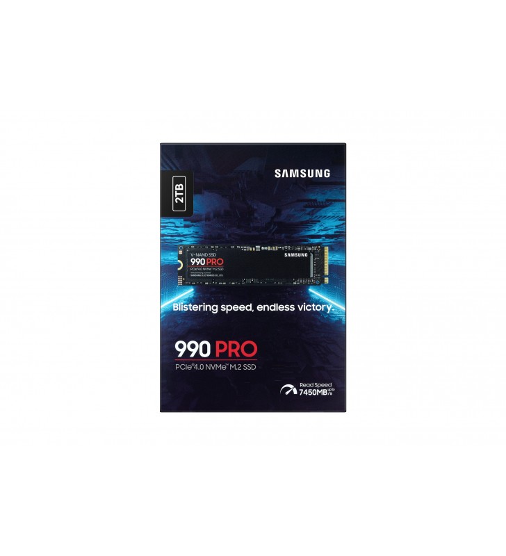 Samsung 990 PRO M.2 2000 Giga Bites PCI Express 4.0 V-NAND MLC NVMe