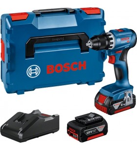 Bosch GSR 18V-45 Professional 500 RPM Fără cheie 900 g Negru, Albastru