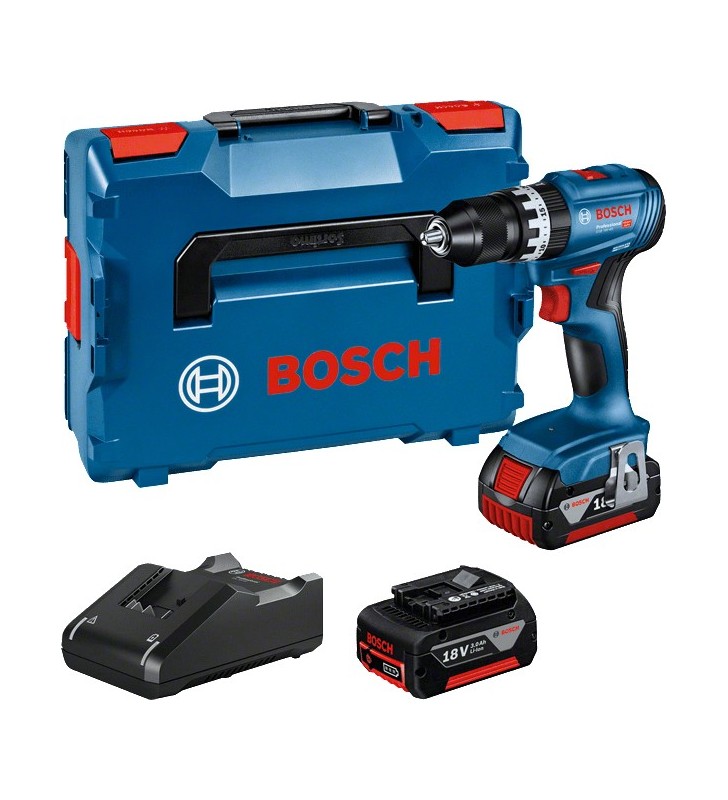 Bosch GSB 18V-45 1900 RPM Negru, Albastru