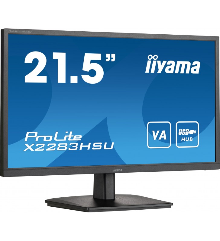 iiyama ProLite X2283HSU-B1 monitoare LCD 54,6 cm (21.5") 1920 x 1080 Pixel Full HD Negru