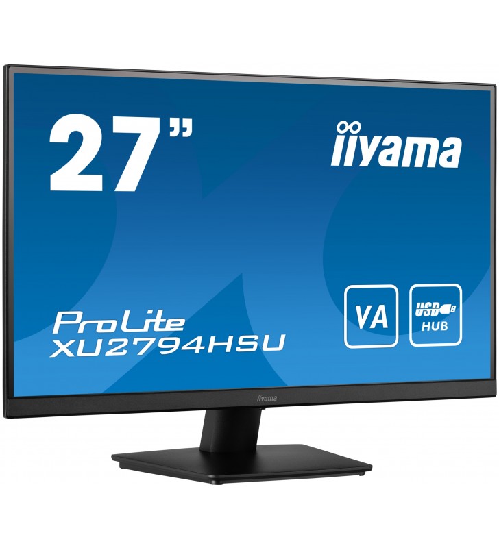 iiyama ProLite XU2794HSU-B1 monitoare LCD 68,6 cm (27") 1920 x 1080 Pixel Full HD Negru