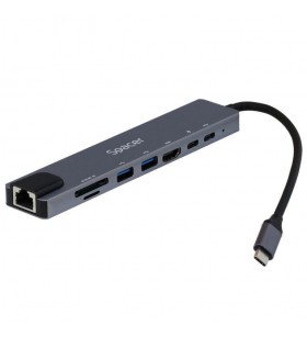 I/O DOCKING STATION USB3/SPDS-TYPEC-CHUPSG-8IN1 SPACER