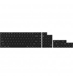Keychron Low Profile Double Shot PBT Keycap Set Keycap (negru, 118 bucăți, aspect ANSI)
