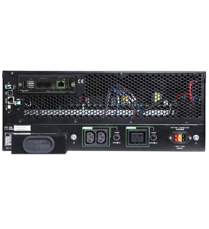 APC SRTG5KXLI surse neîntreruptibile de curent (UPS) Conversie dublă (online) 5 kVA 5000 W 3 ieșire(i) AC