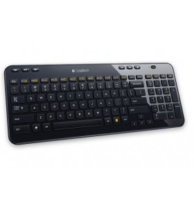 Logitech K360 tastaturi RF fără fir QWERTZ Germană Negru