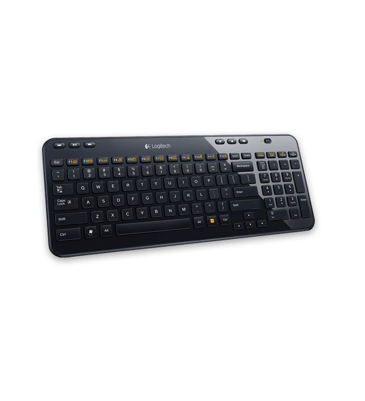 Logitech K360 tastaturi RF fără fir QWERTZ Germană Negru