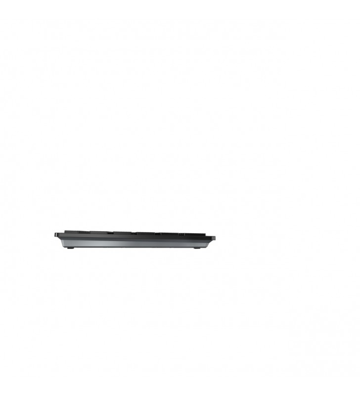 CHERRY DW 9500 SLIM tastaturi Mouse inclus RF Wireless + Bluetooth QWERTZ Germană Negru, Gri