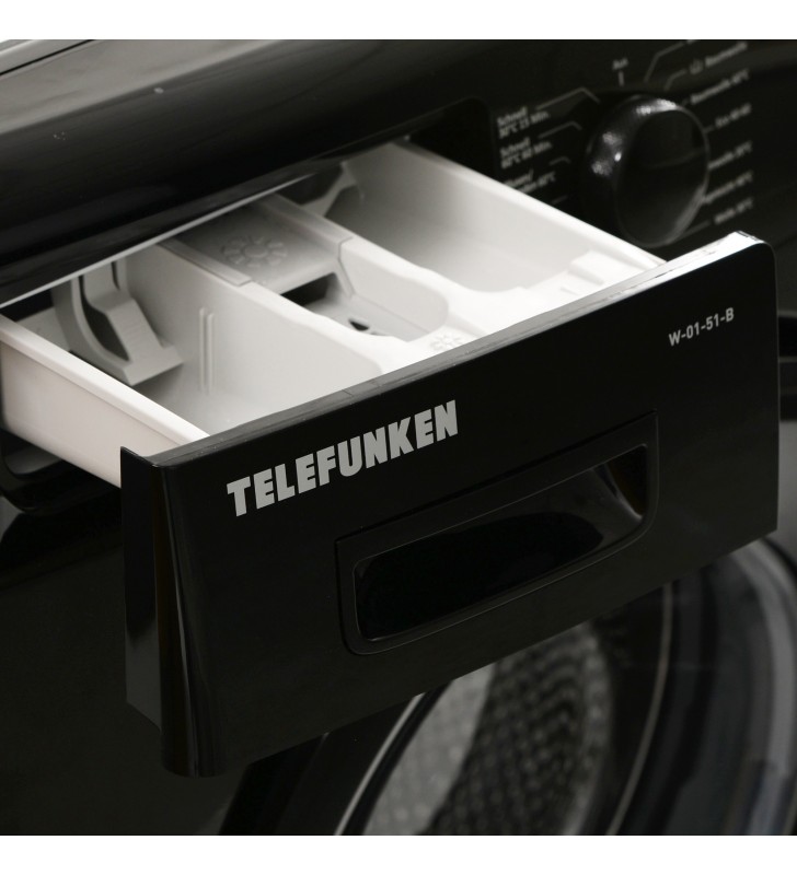 Telefunken W-01-51-B, masina de spalat rufe (negru)