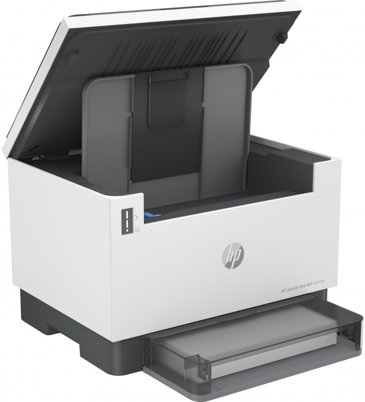 HP LaserJet Imprimantă Tank MFP 2604dw, Alb-negru, Imprimanta pentru Afaceri, Wireless imprimare faţă-verso scanare către