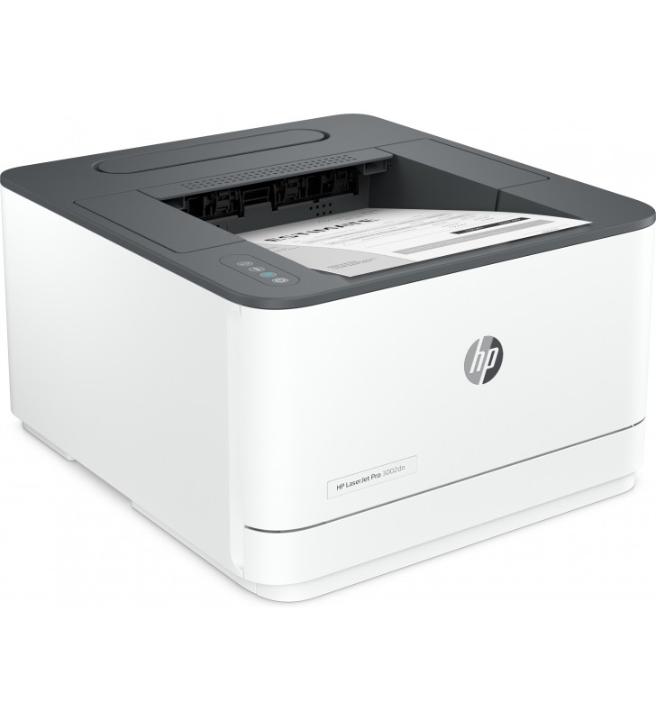HP LaserJet Pro Imprimantă 3002dn, Alb-negru, Imprimanta pentru Firme mici şi medii, Imprimare, Wi Fi de bandă duală securitate