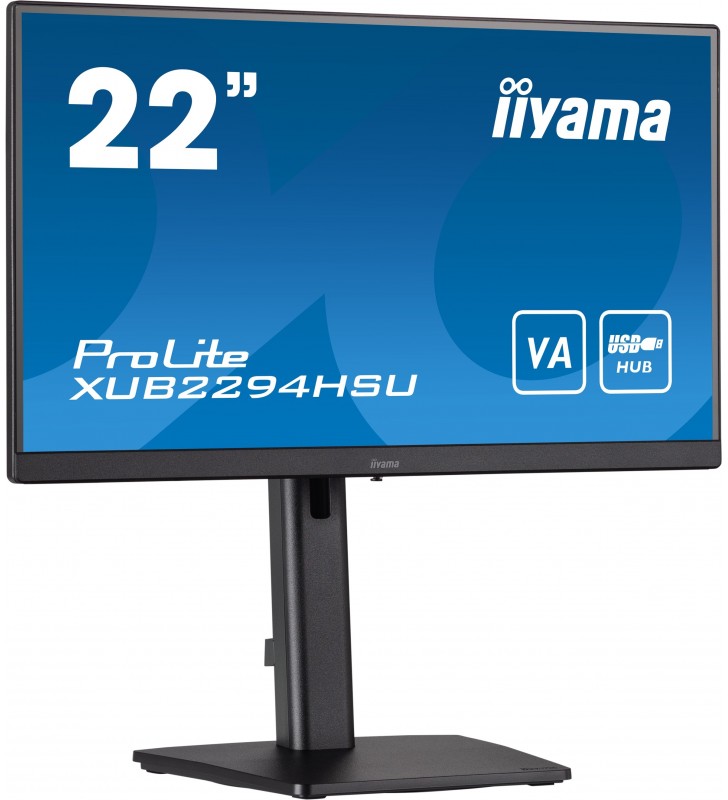iiyama ProLite XUB2294HSU-B2 monitoare LCD 54,6 cm (21.5") 1920 x 1080 Pixel Full HD Negru