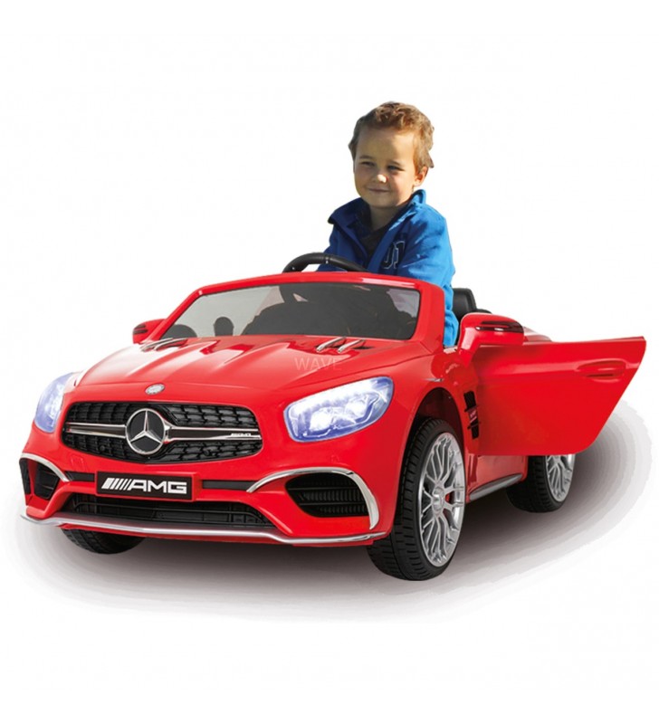 Jamara Ride-on Mercedes-Benz AMG SL65, vehicul pentru copii (rosu, 12V)