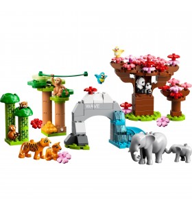 Jucărie de construcție LEGO 10974 DUPLO Animalele sălbatice din Asia (Cu Sound Brick)
