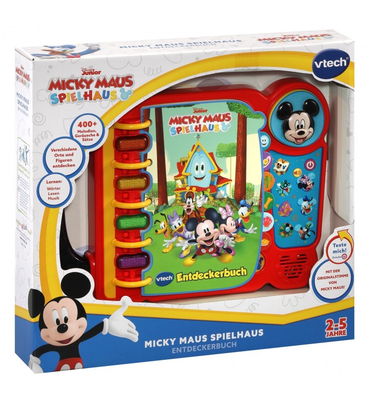 VTech Mickey Mouse Playhouse - Cartea de descoperire, Cartea de învățare