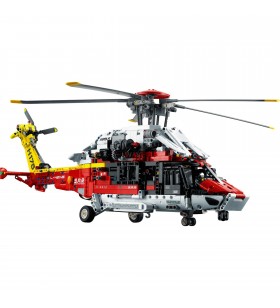 Jucărie de construcție cu elicopter de salvare LEGO 42145 Technic Airbus H175 (Set de model pentru copii, rotoare rotative și funcții motorizate)