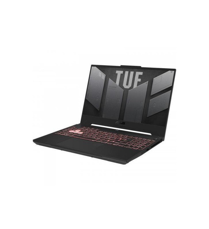 Laptop ASUS TUF Gaming A15 FA507RE-HN031, AMD Ryzen 7 6800H, 15.6inch, RAM 16GB, SSD 512GB, nVidia GeForce RTX 3050 Ti 4GB, No OS, Mecha Gray