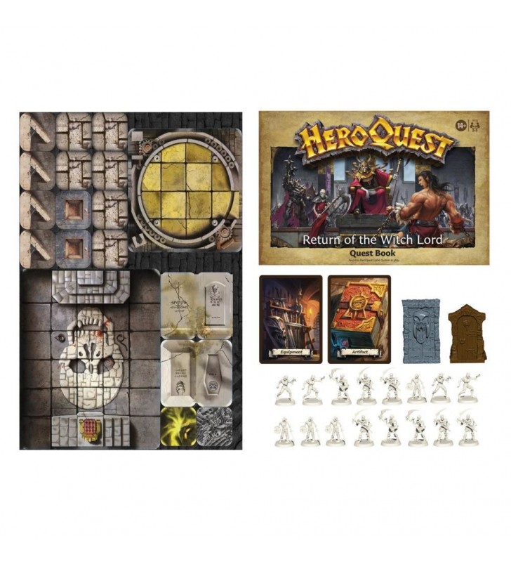 Avalon Hill HeroQuest Return of the Witch Lord Quest Pack Ediție suplimentară joc de masă Călătorie/aventură