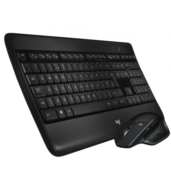 Logitech MX900 PERFORMANCE tastaturi RF Wireless + Bluetooth QWERTY UK International Negru