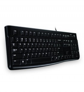 Logitech K120 tastaturi USB QWERTZ Elvețiană Negru