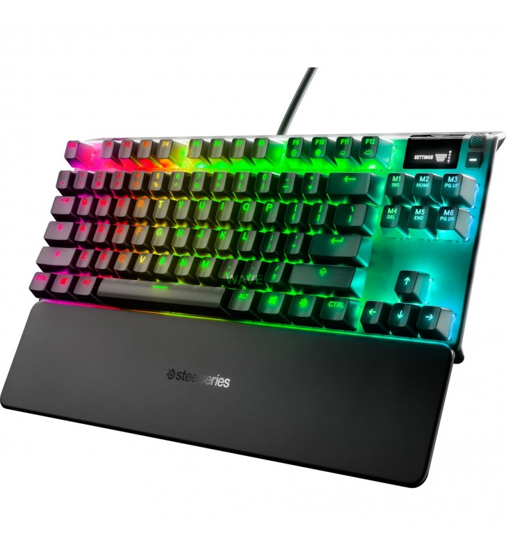 SteelSeries APEX Pro TKL, tastatură pentru jocuri (negru, aspect DE, SteelSeries OmniPoint)