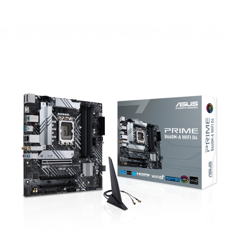 ASUS PRIME B660M-A WIFI D4 Intel B660 LGA 1700 micro-ATX