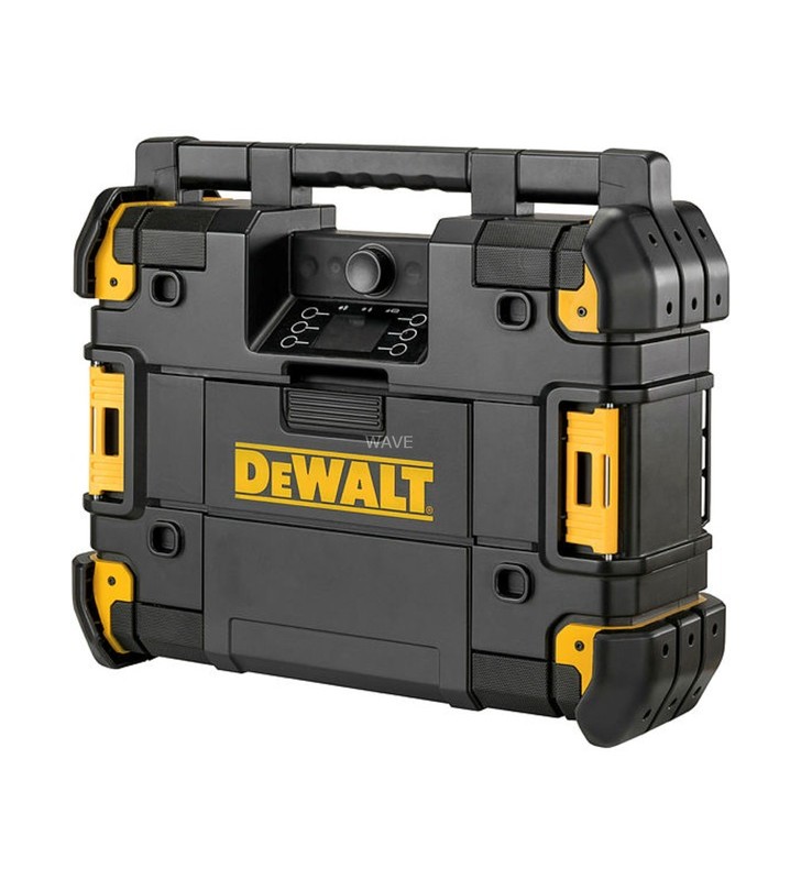 DeWALT DWST1-81078, radio de șantier (negru/galben, Bluetooth, mufă, USB)