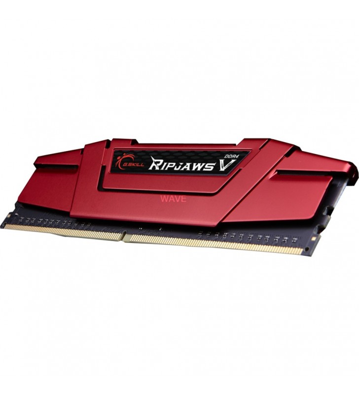 Kit de memorie G.Skill DIMM 64GB DDR4-3000 Quad (roșu, F4-3000C15Q-64GVR, Ripjaws V, XMP)
