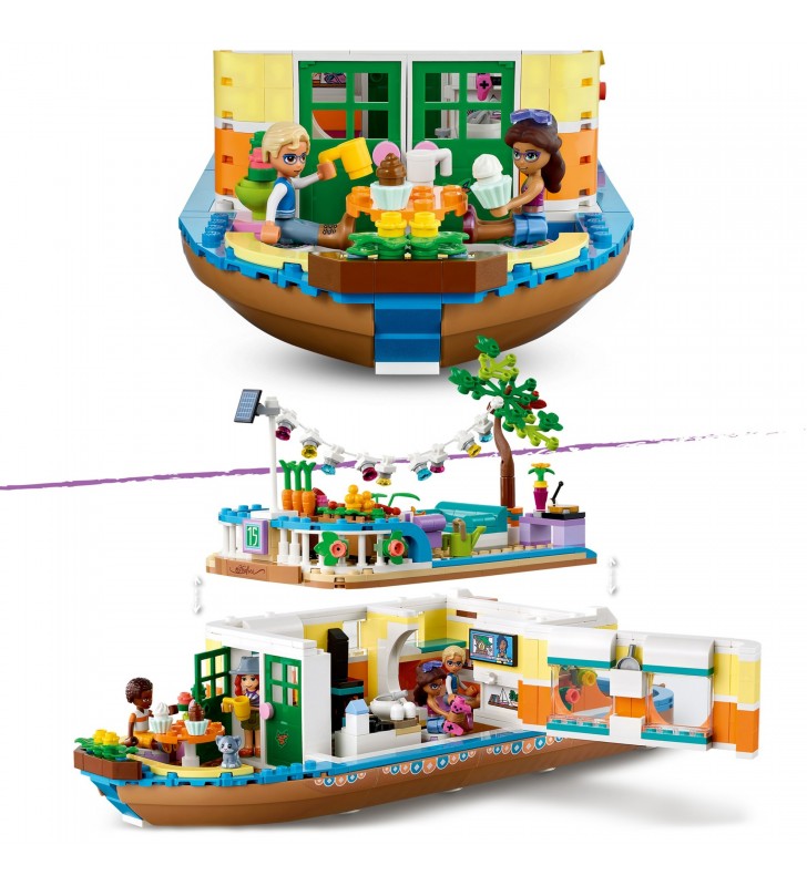 LEGO 41702 Friends Jucărie de construcție cu barcă-casă