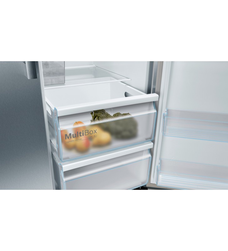 Bosch Serie 6 KAI93VIFP frigidere cu unități alipite (side by side) De sine stătător 562 L F Din oţel inoxidabil