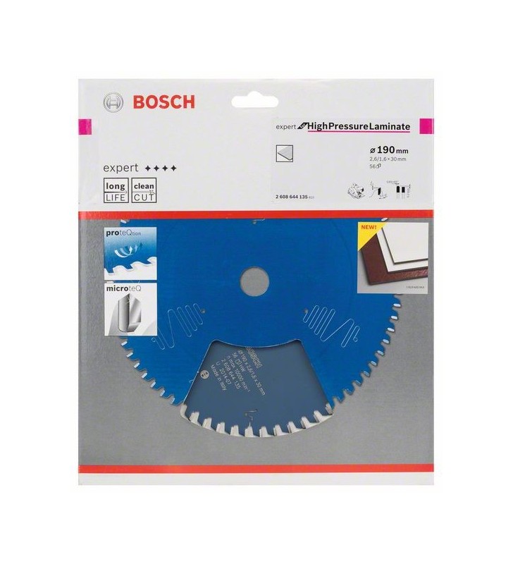 Bosch 2 608 644 135 lame pentru ferăstraie circulare 19 cm 1 buc.