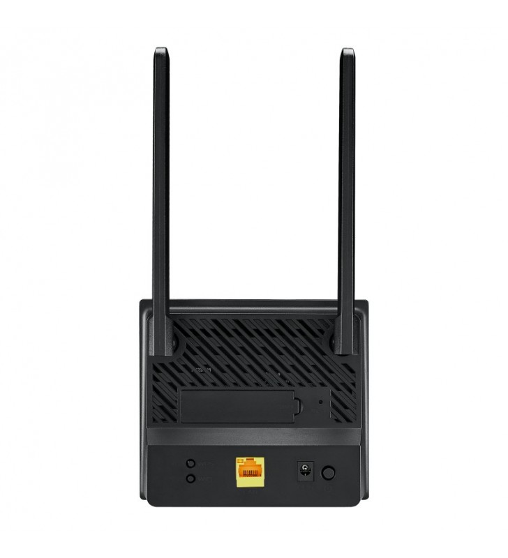 ASUS 4G-N16 router wireless Gigabit Ethernet Bandă unică (2.4 GHz) Negru