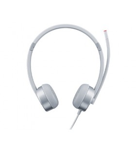 Lenovo 100 Stereo Analogue Headset Căști Birou/Call center Argint
