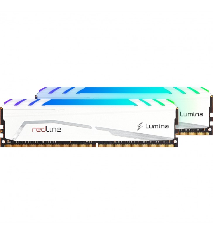 Mushkin DIMM 32GB DDR4-3200 Kit Memory (white, MLB4C320EJJP16GX2, Redline Lumina White, XMP)