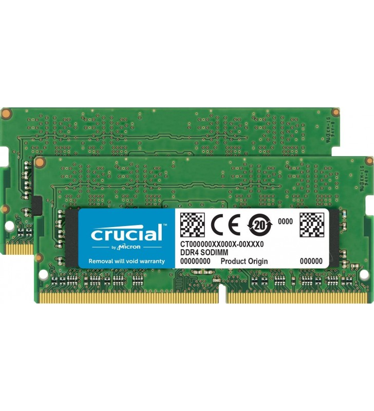 Crucial 8GB Single DDR4 2400 MT/s (PC4-19200) SR x8 SODIMM 260-Pin Memory for Mac - CT8G4S24AM