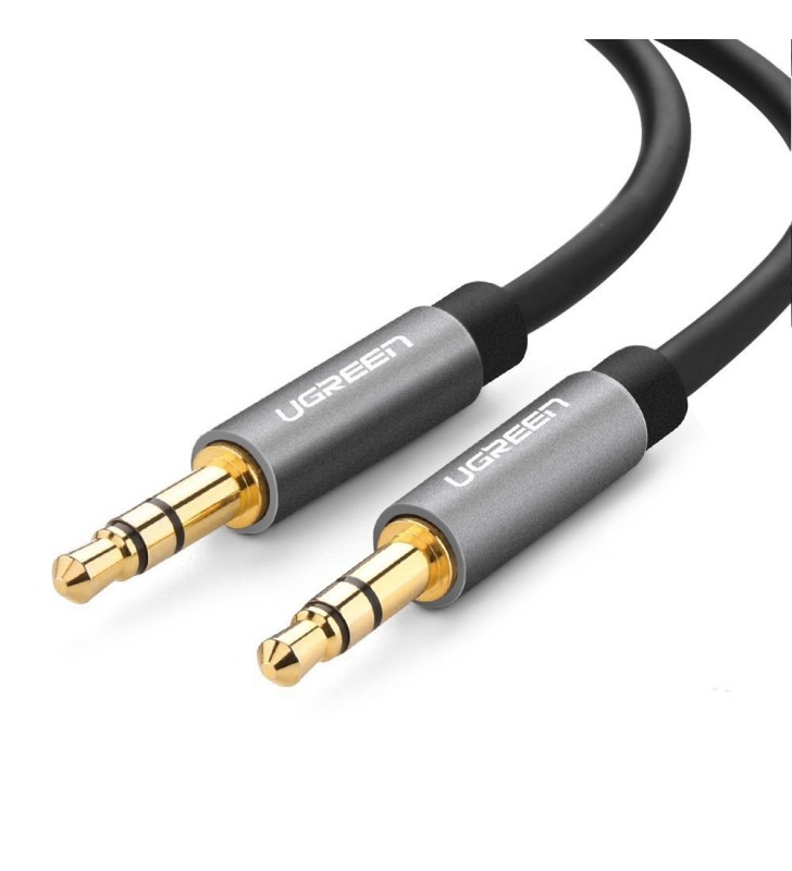 Ugreen 10733 cablu audio 1 m 3.5mm Negru