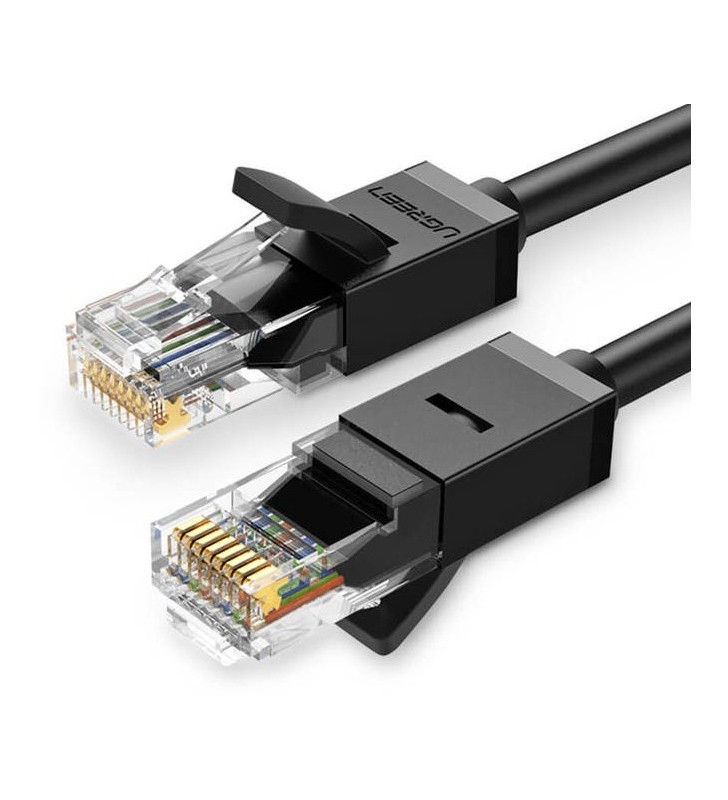 Ugreen 20162 cabluri de rețea Negru 5 m Cat6 U/UTP (UTP)