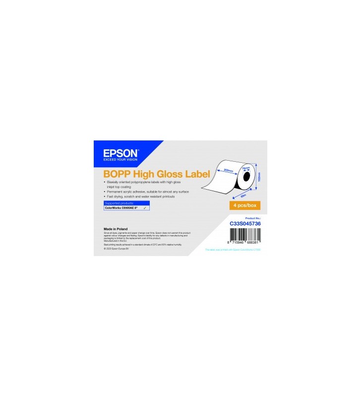 Epson C33S045736 etichete pentru imprimante