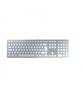 CHERRY KC 6000C FOR MAC tastaturi USB QWERTZ Germană Argint