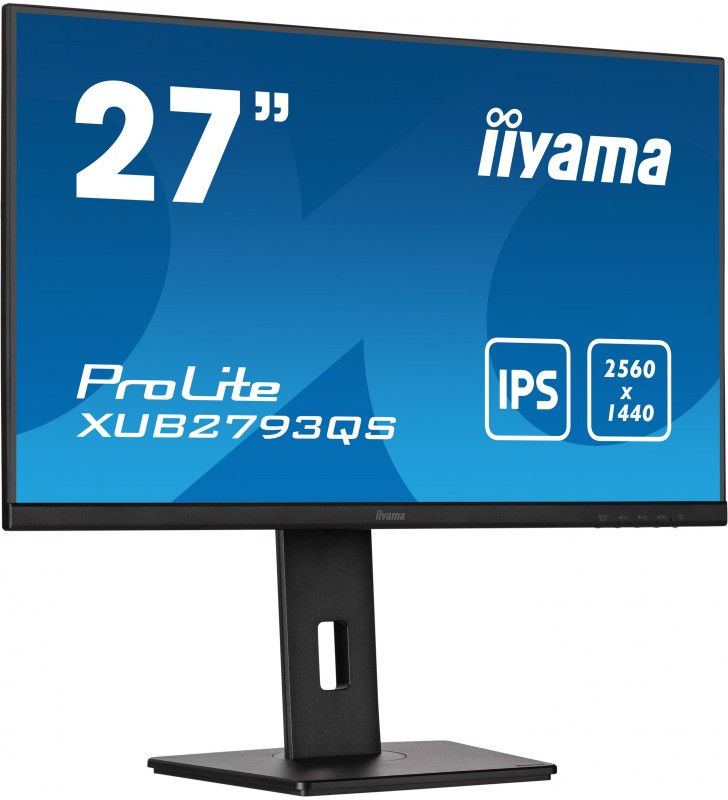 iiyama ProLite XUB2793QS-B1 monitoare LCD 68,6 cm (27") 2560 x 1440 Pixel Wide Quad HD LED Negru