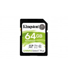 Kingston Technology Canvas Select Plus memorii flash 64 Giga Bites SDXC Clasa 10 UHS-I