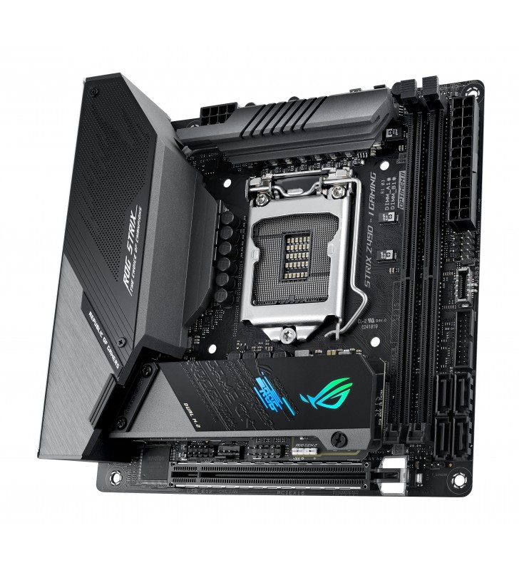 ASUS ROG STRIX Z490-I GAMING LGA 1200 Mini ITX Intel Z490