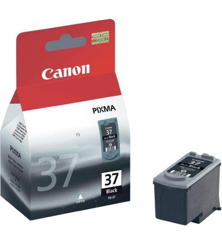 Cartus cerneala Original Canon Black, PG-37, pentru Pixma IP1800,iP2500, "BS2145B001AA"