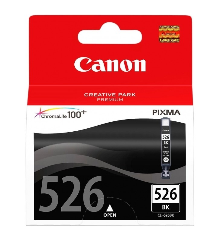 Cartus cerneala Original Canon CLI-526B  Black, compatibil Canon Pixma Ip4850 mg5150/5250 6150 8150 "BS4540B001AA"