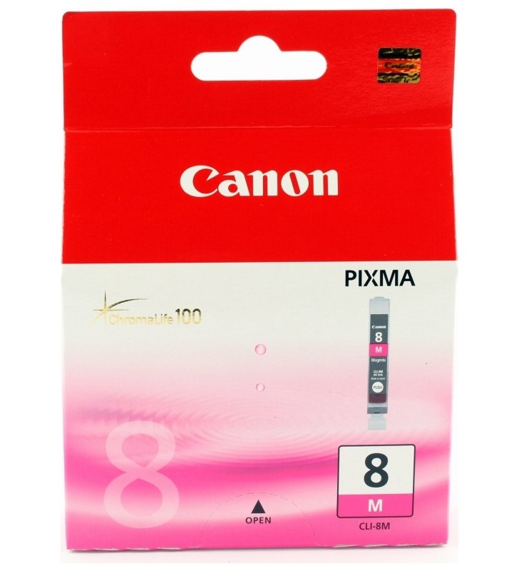 Cartus cerneala Original Canon CLI-8M  Magenta, compatibil iP4200 "BS0622B001AA"
