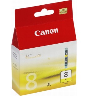 Cartus cerneala Original Canon CLI-8Y  Yellow, compatibil iP4200 "BS0623B001AA"